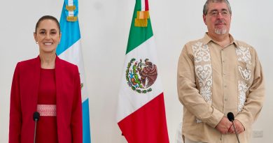 Sheinbaum promete la ampliación del Tren Maya a Guatemala y Belice