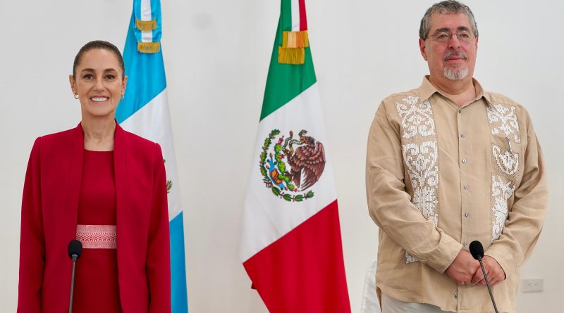 Sheinbaum promete la ampliación del Tren Maya a Guatemala y Belice