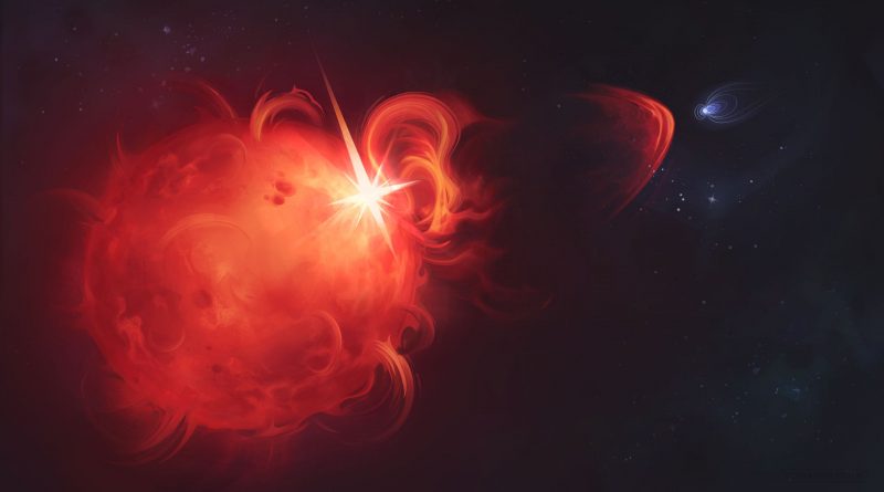 Una estrella más pequeña que el Sol desata su furia: una llamarada capaz de arrasar planetas Una estrella más pequeña que el Sol desata su furia: una llamarada capaz de arrasar planetas