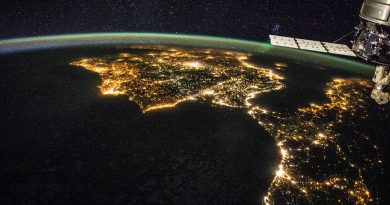 La península Ibérica está girando en el sentido de las agujas del reloj